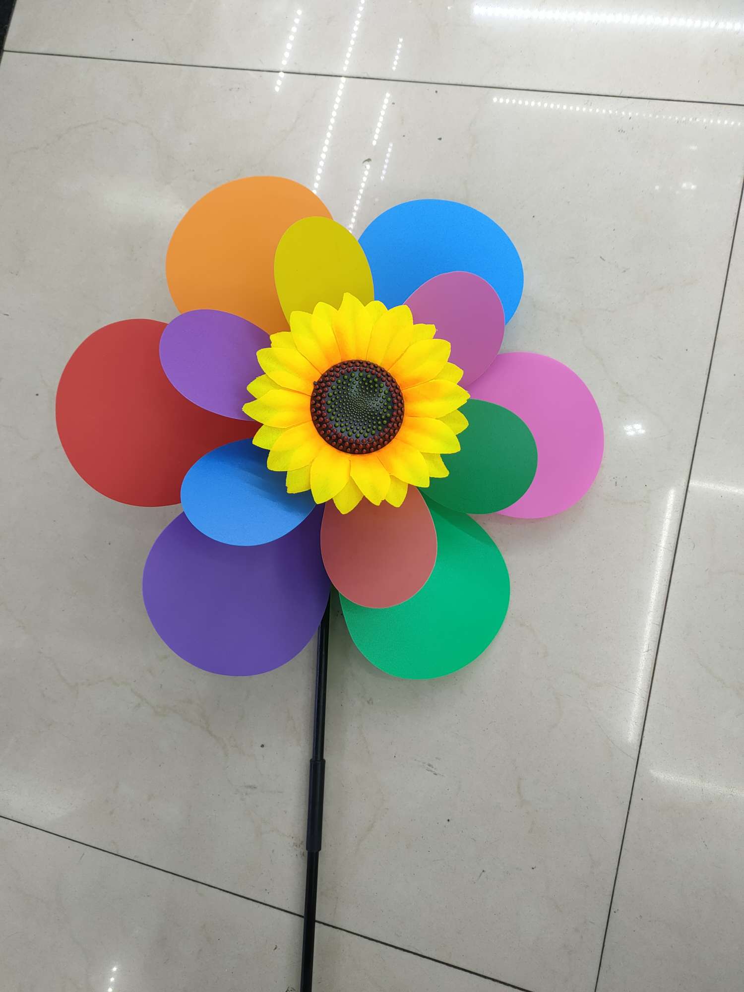 Double-layer six-color windmill details Picture