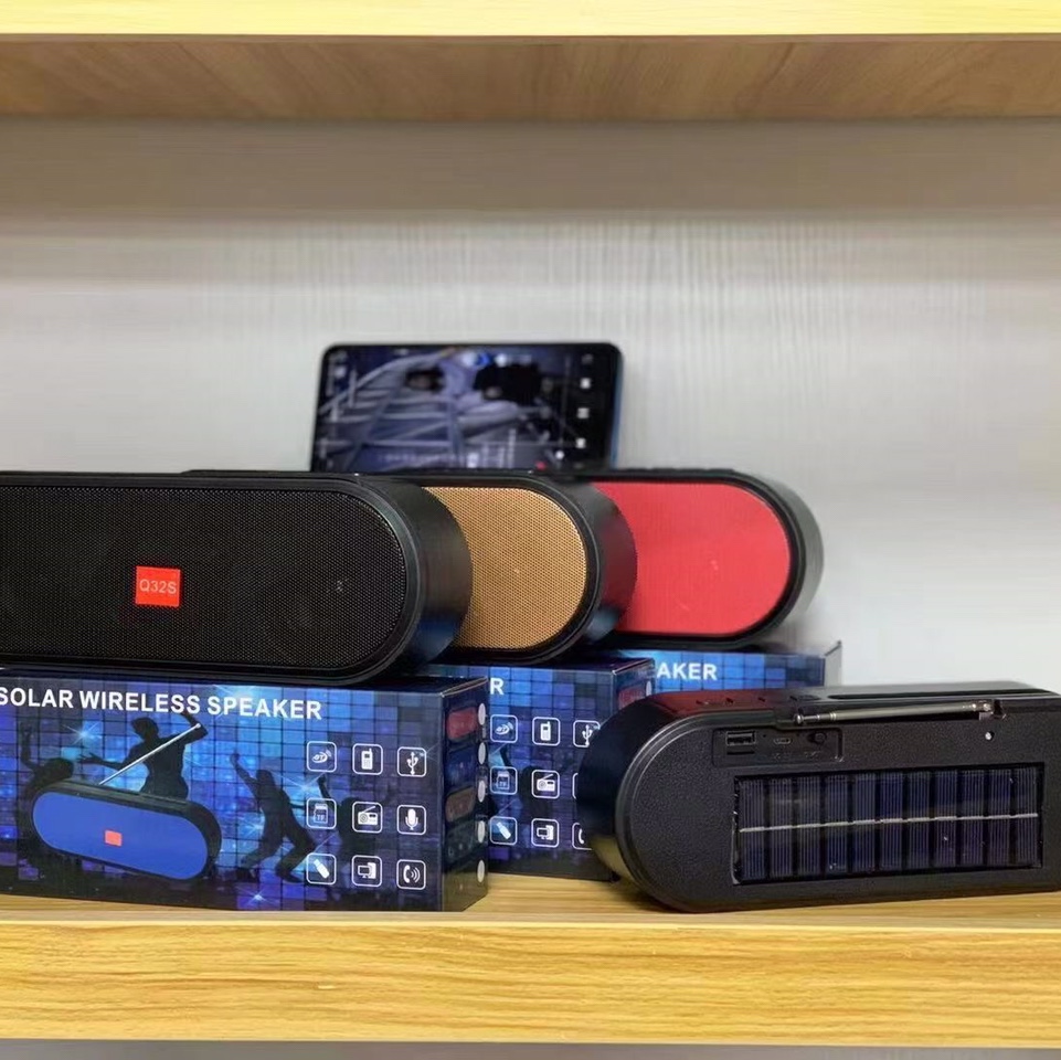 Q32S Dual Speakers + Solar [Celebrate][Celebrate][Celebrate]