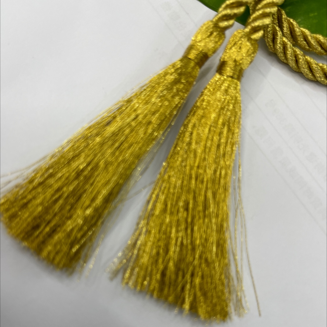 深金绳子流苏挂须吊坠穗子礼品包装DIY辅料配件批发详情图2