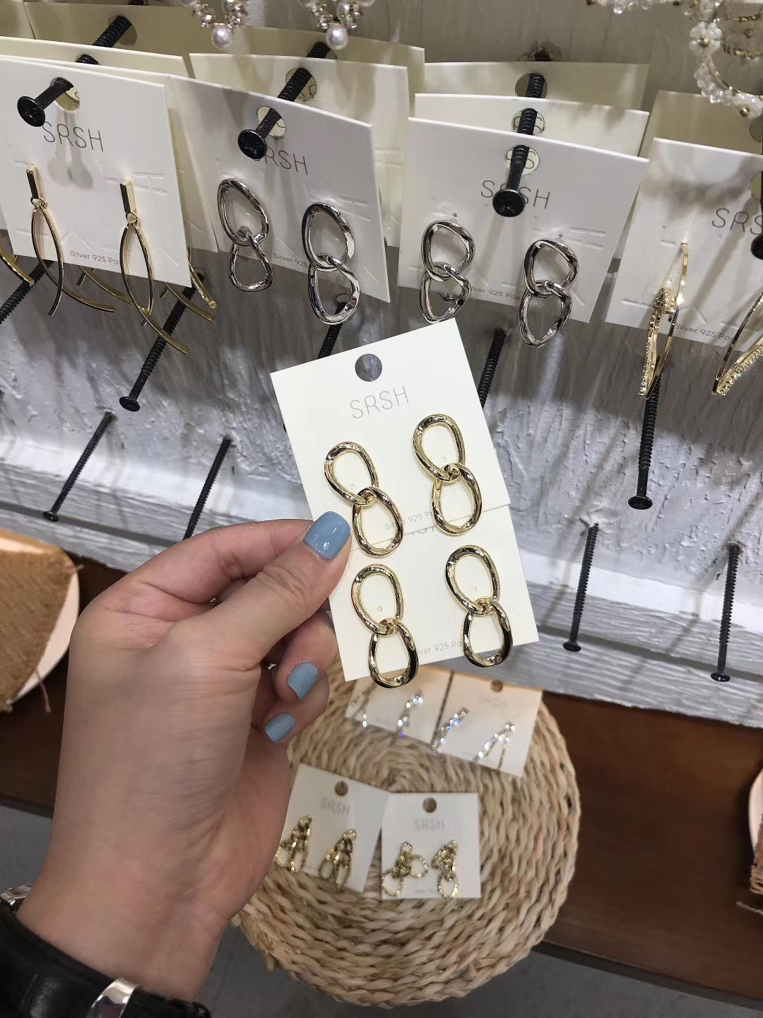 Imitación perla diamante pendientes de mujer influencers premium sentido ligero aretes de lujo 2021 nuevo estilo de moda coreano temperamento personalidad earwear d Application Scenario