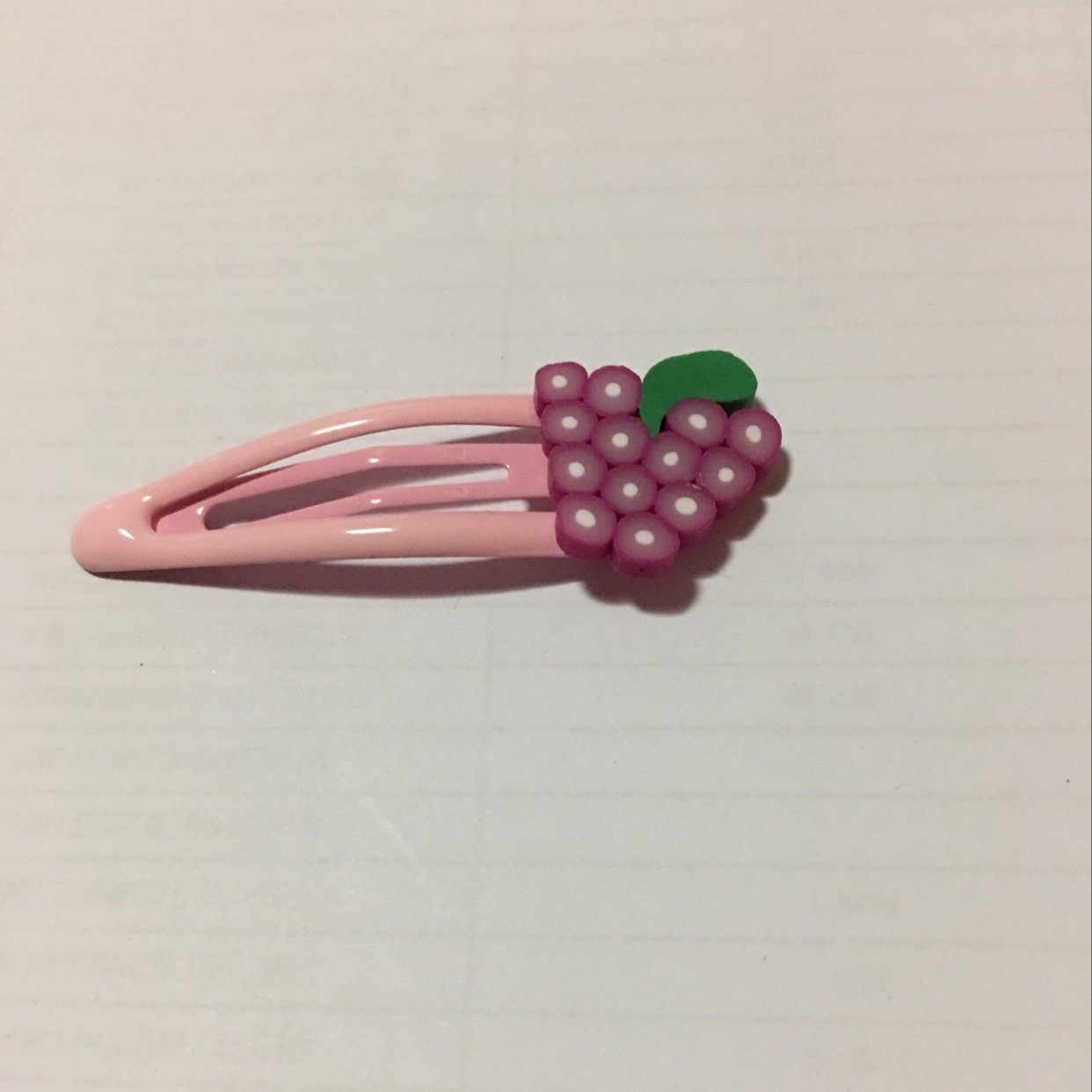 Drop oil clip plus grape 🍇 series product design style simple fashion generous casual