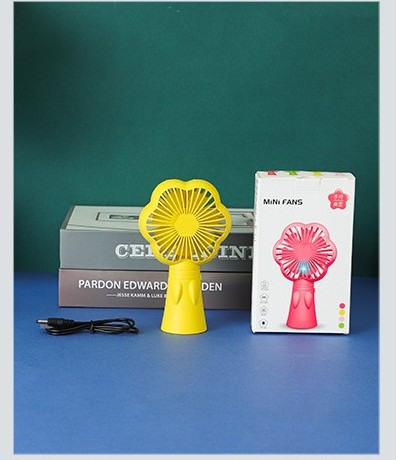 热销USB手持小风扇迷你便携发光大风力静音风扇厂货批发礼品定制风扇详情图4