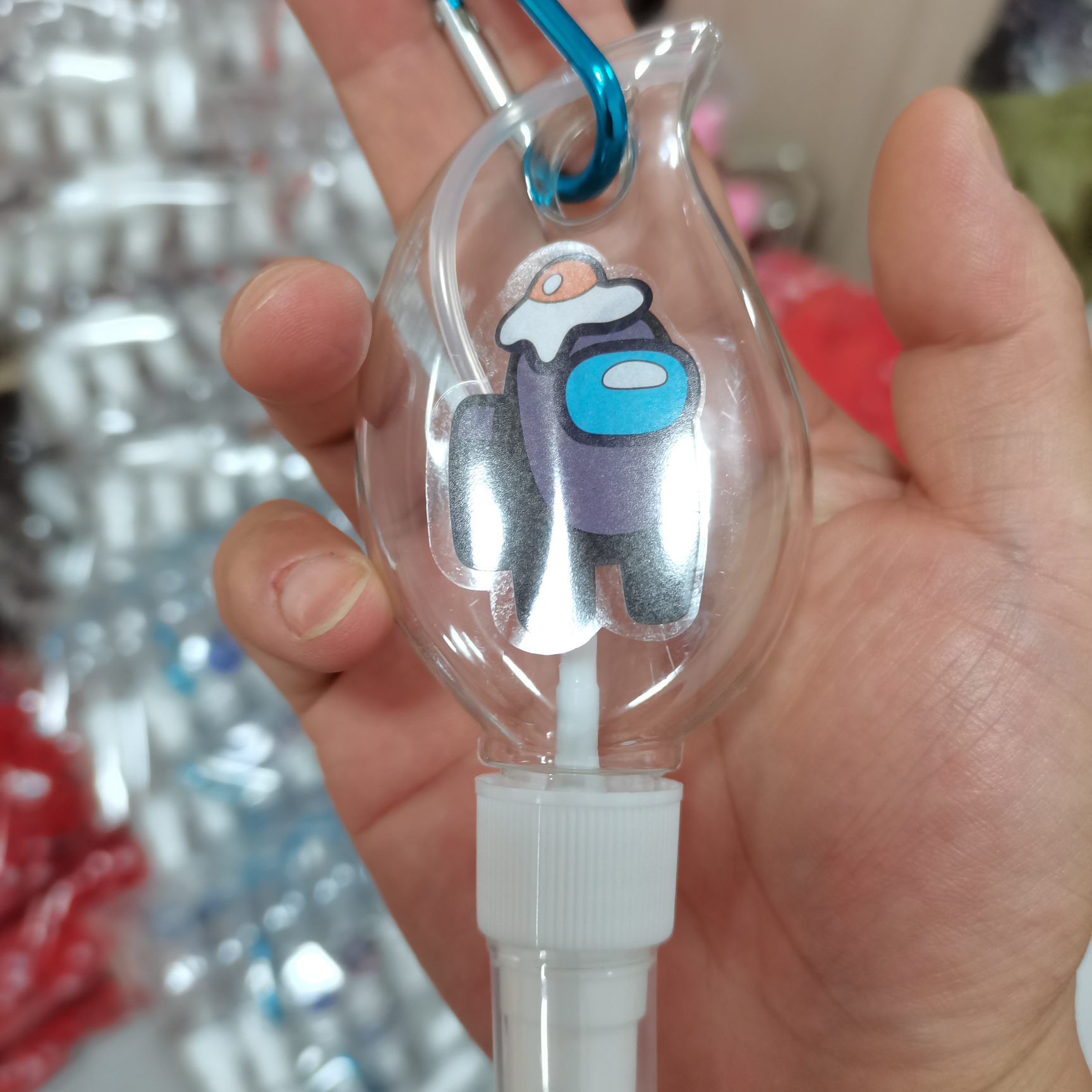 卡通喷头洗手瓶