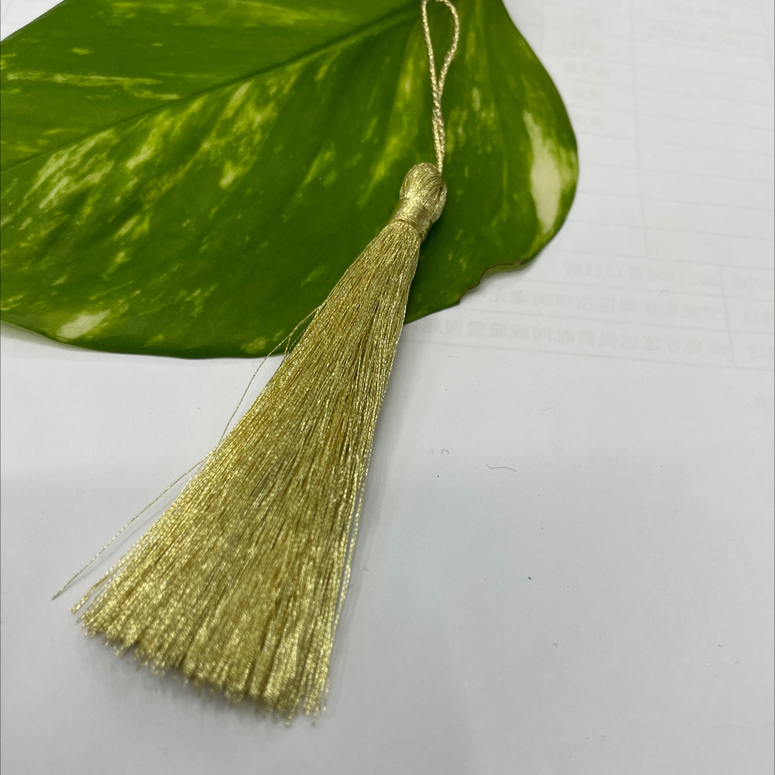 进口金流苏挂须吊坠穗子礼品包装DIY辅料配件批发细节图