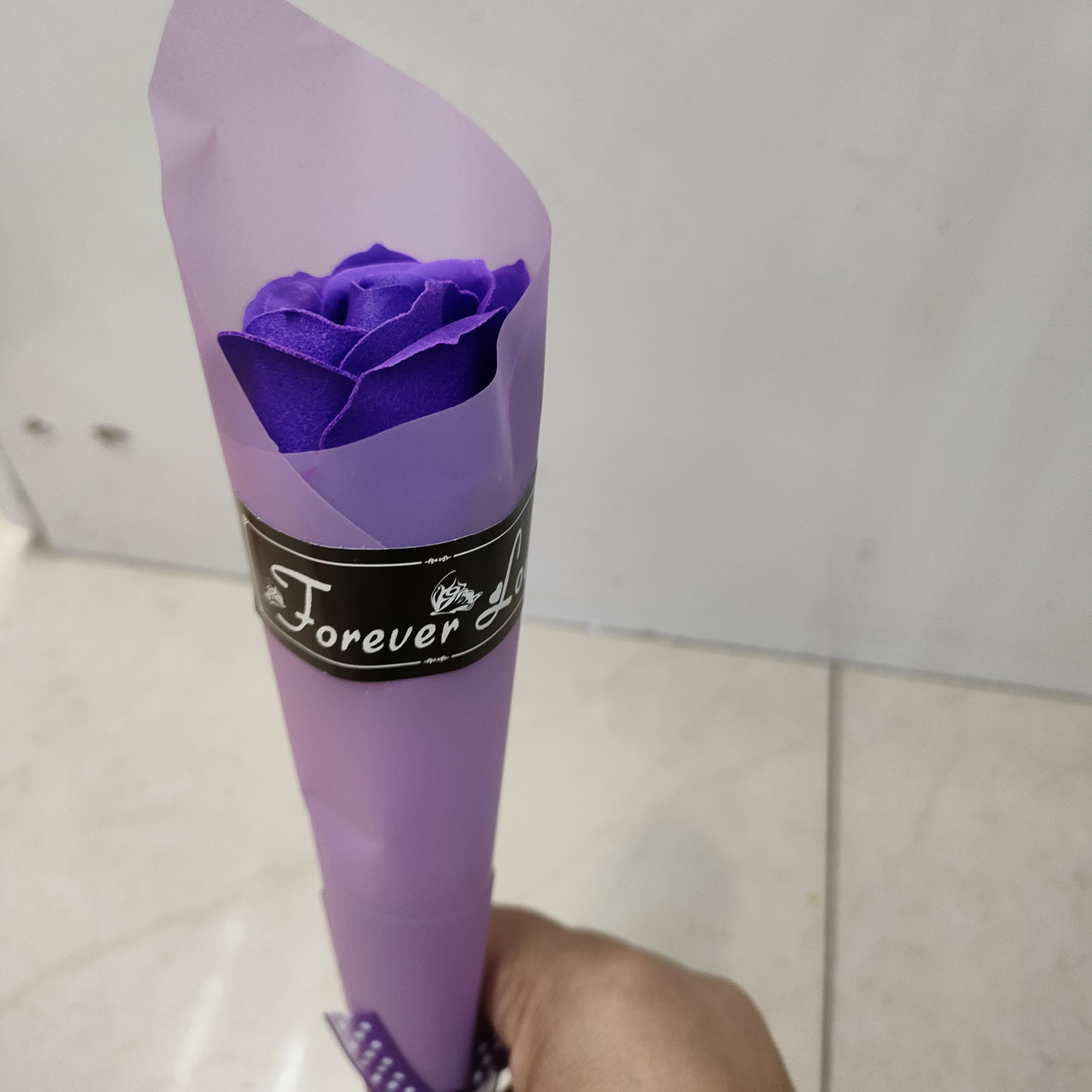 Purple single branch
