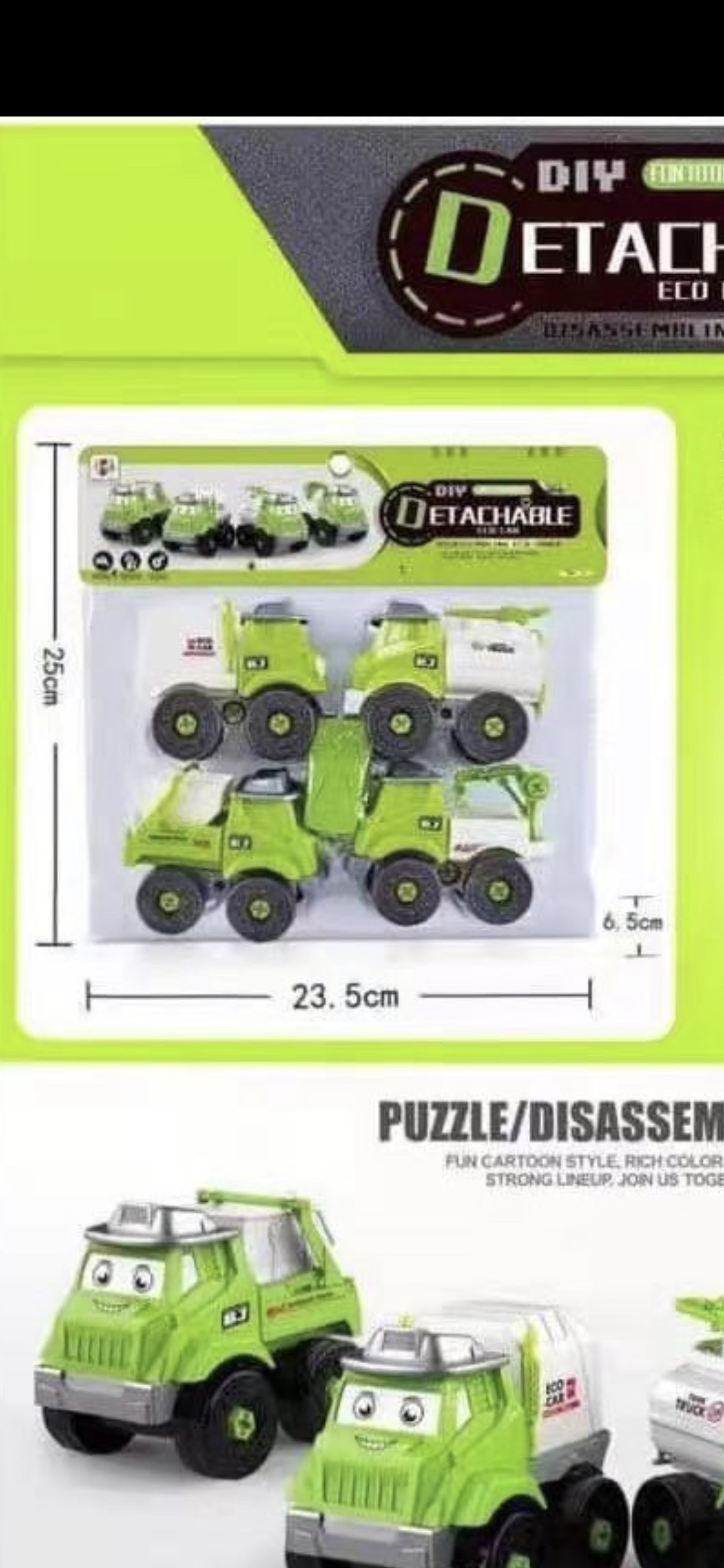 Educational toy car details Picture