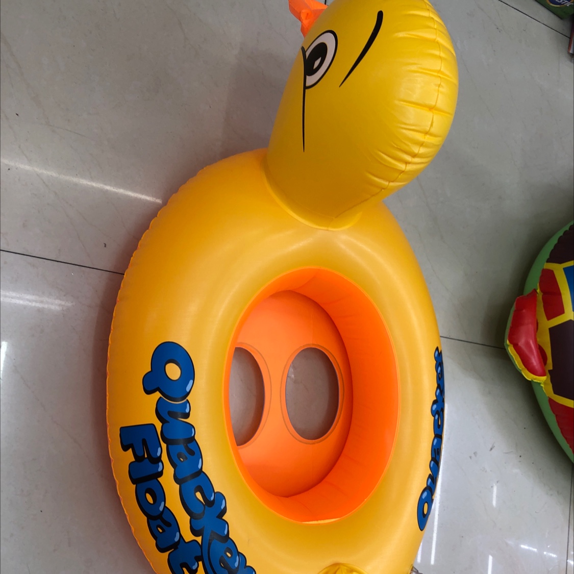 Inflatable toy little Yellow duck