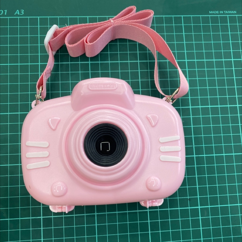 Square storage box moustache camera