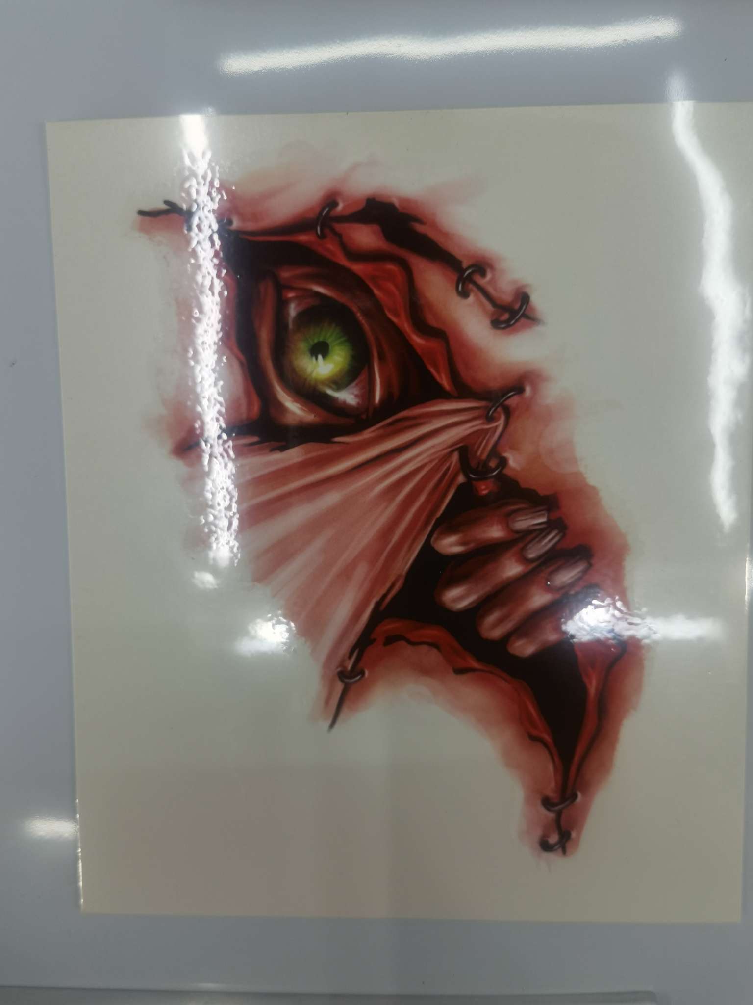 纹身贴纸/假伤疤贴/仿真纹身贴细节图