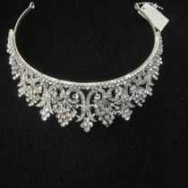Korean princess headdress Handwoven headdress bridal accessories Big fashion foreign style princess