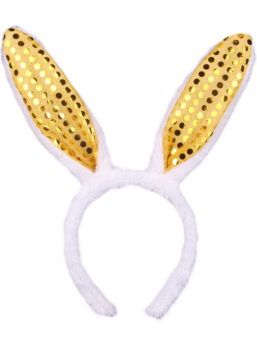 舞台表演道具 毛绒兔子耳朵发箍发饰成人头饰 头箍超值价详情图6