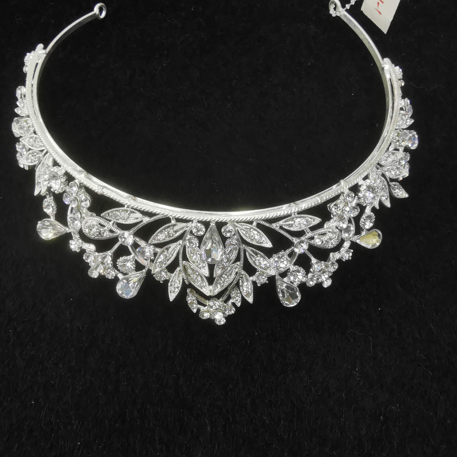Vintage luxury Princess style Crown bridal tiara wedding dress