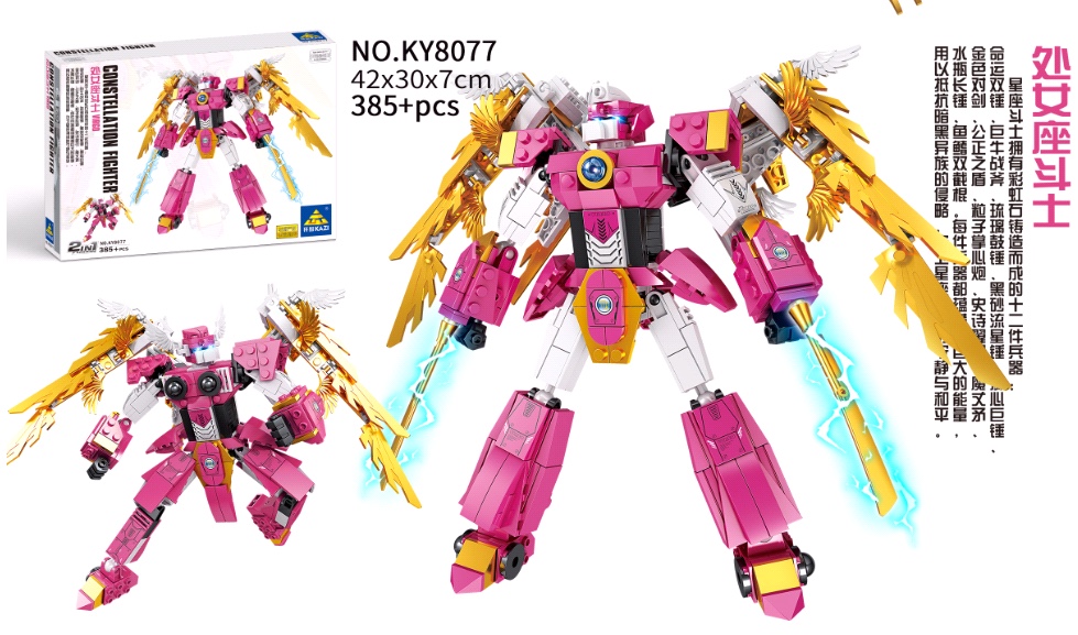 8077  星座斗士变形产品图