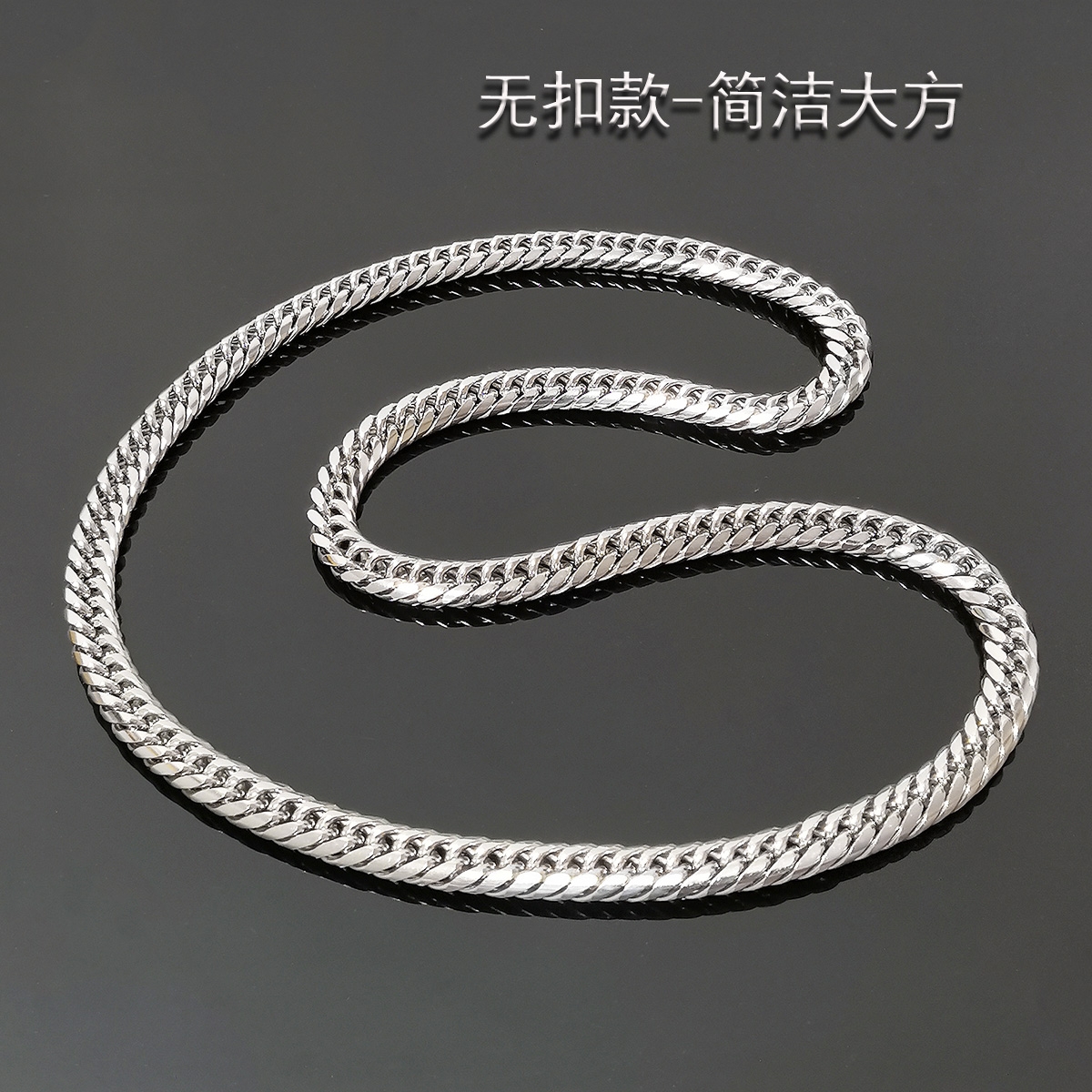 Designer splicing necklace Female network red niche collarbone chain personality pendant necklace Men's necklace 38