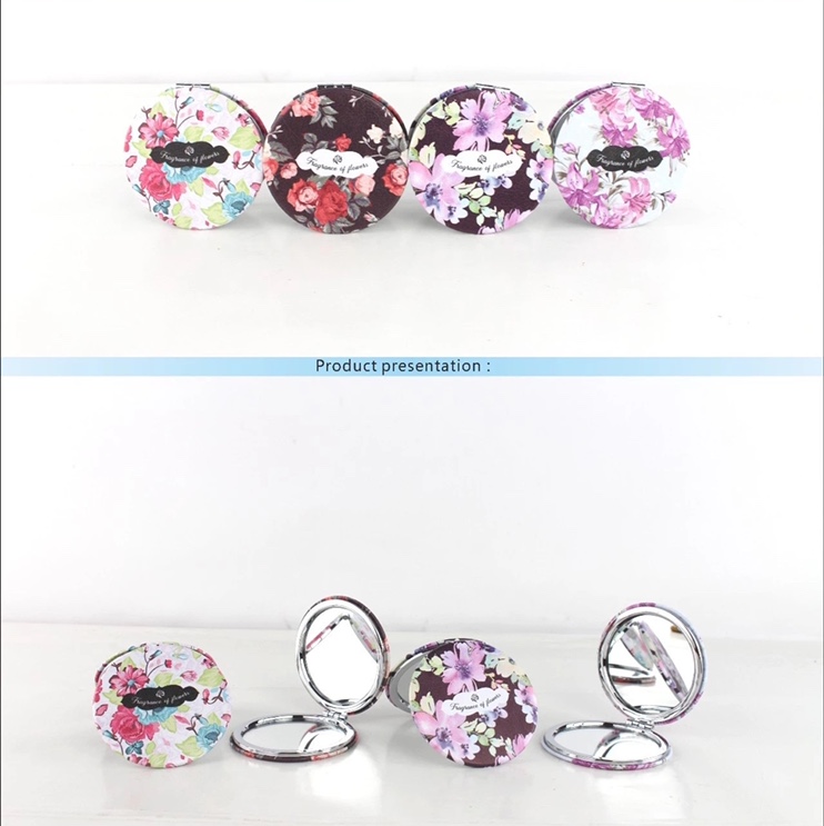 Makeup mirror, ordinary mirror 14, printed double-sided makeup mirror for girls 4669, Gao Ning accessories