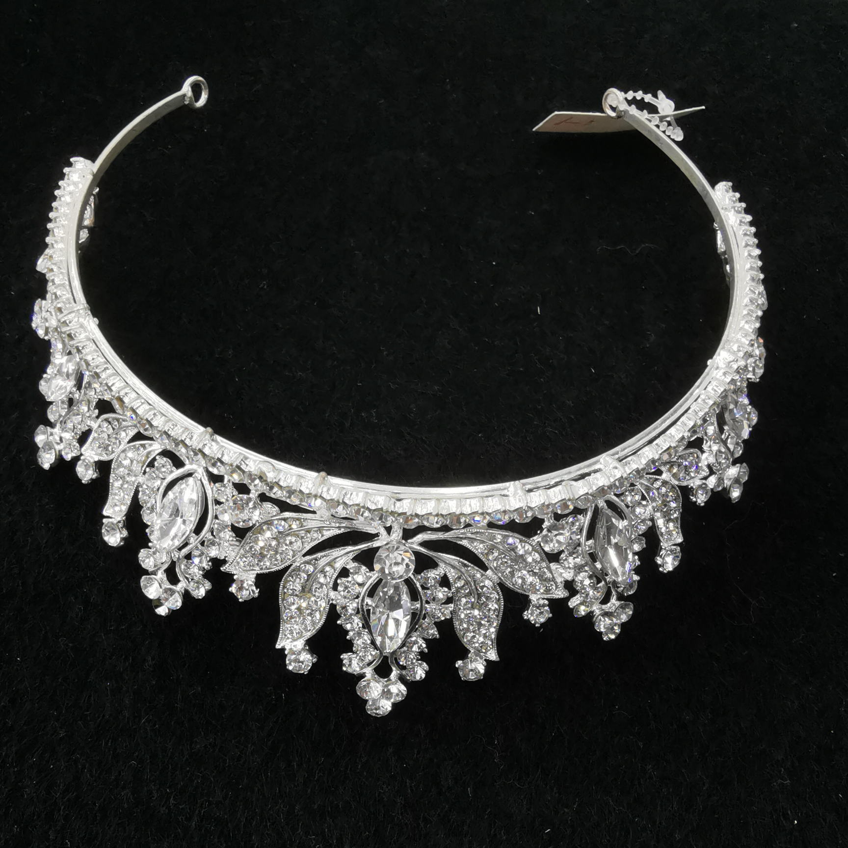 Temperament flash! Princess temperament rhinestone crown Bridal tiara Wedding dress photography and makeup accessories