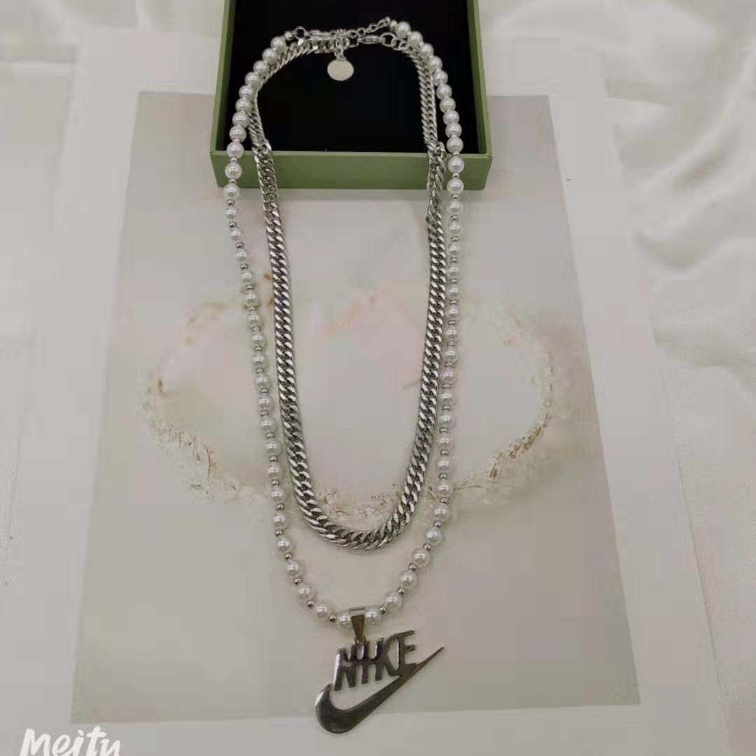 Nike necklace fashion Korean version