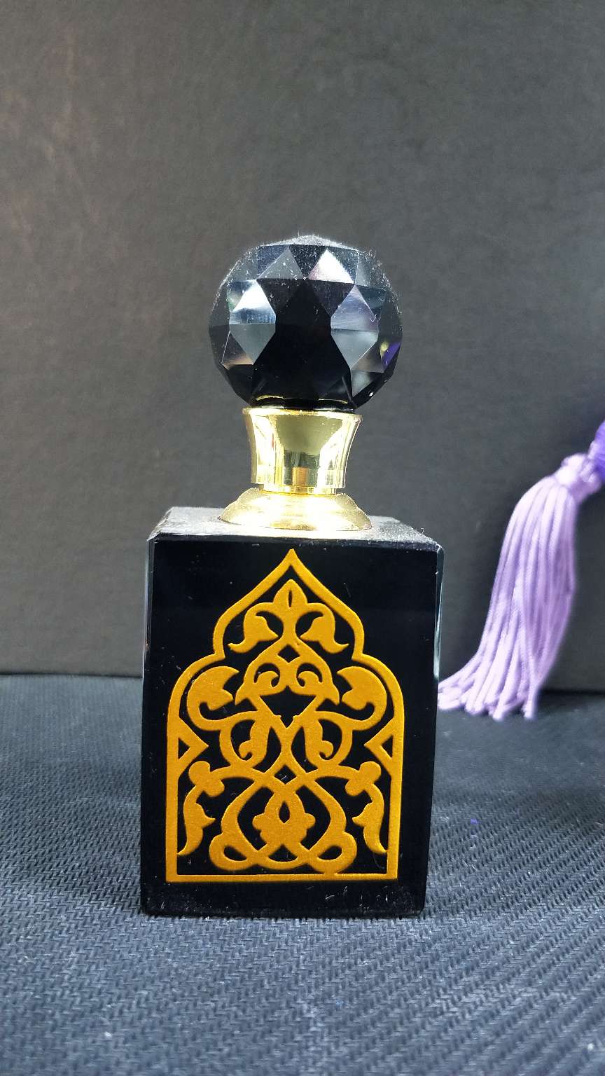 High-end crystal perfume Bottle 01 Specification image