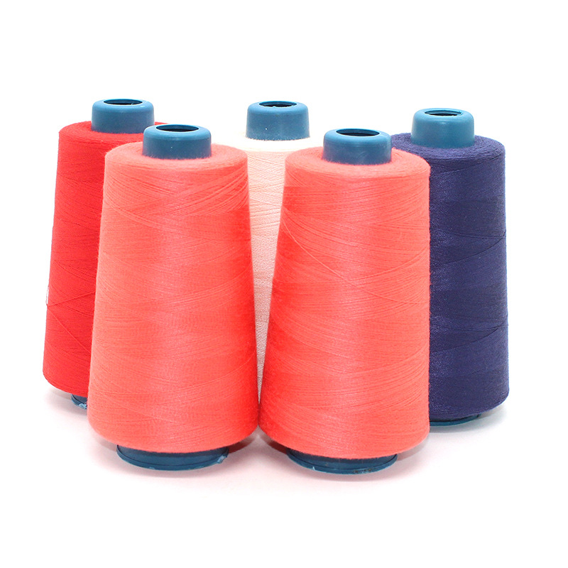 涤纶缝纫线平车线402线车缝线塔线 服装PP线缝衣服线白色线细节图