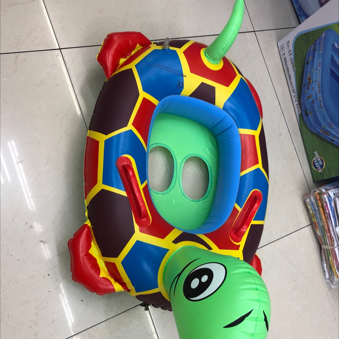 Turtle inflatable toy
