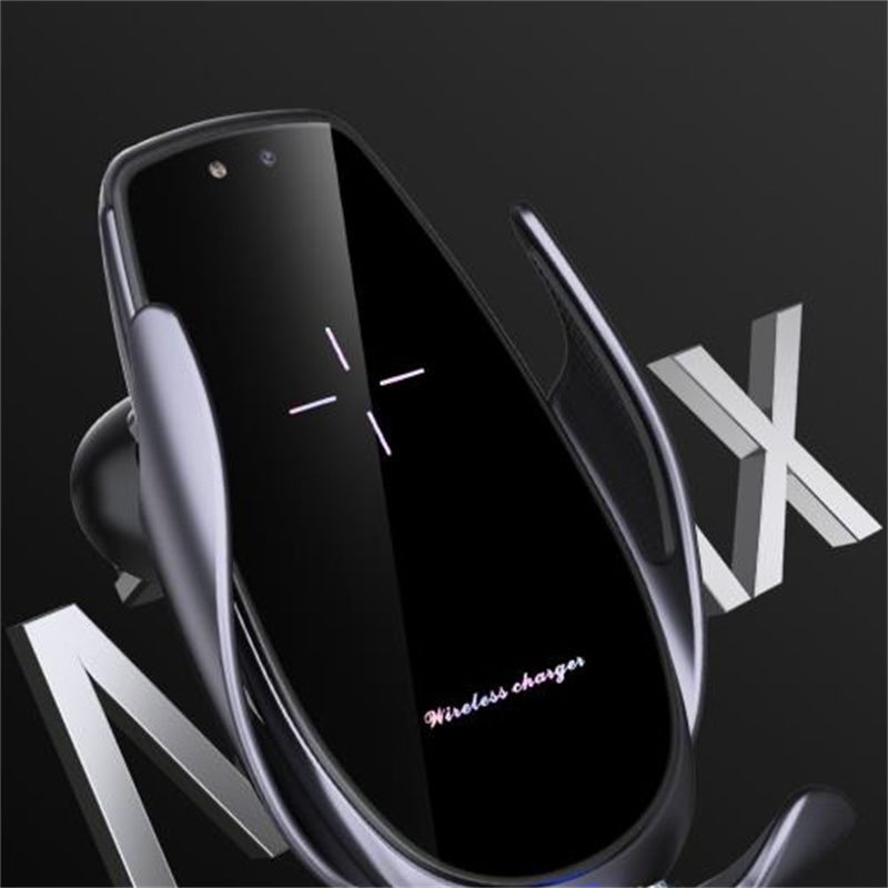 Smart vehicle-mounted support Mobile phone wireless charging support Mobile phone support wireless fast charging magnetic suction fast charging 10 wireless charging