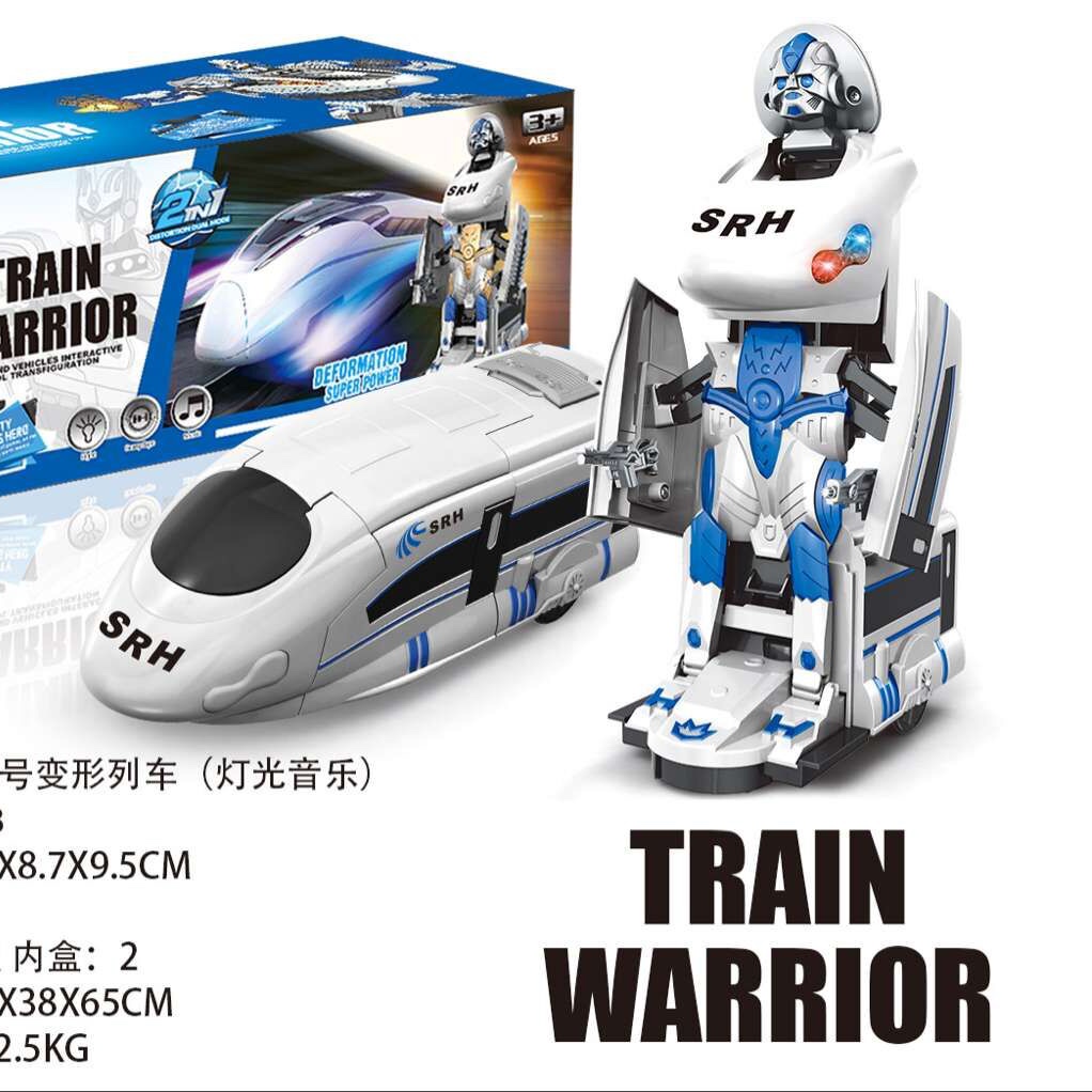 Electric Harmony transformable train