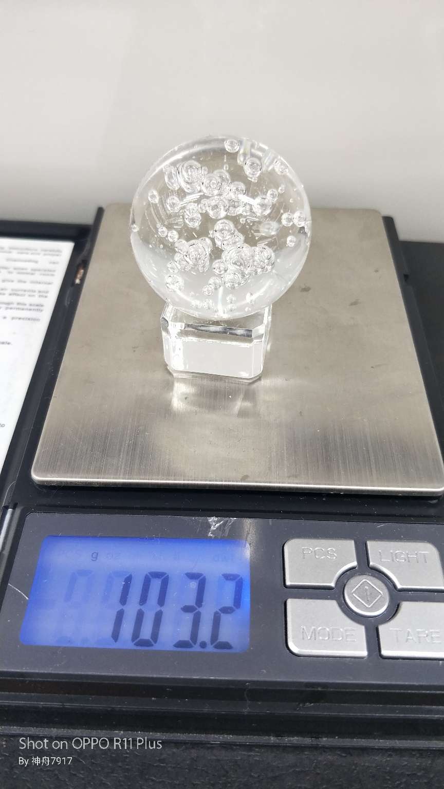 40 crystal pore ball details Picture