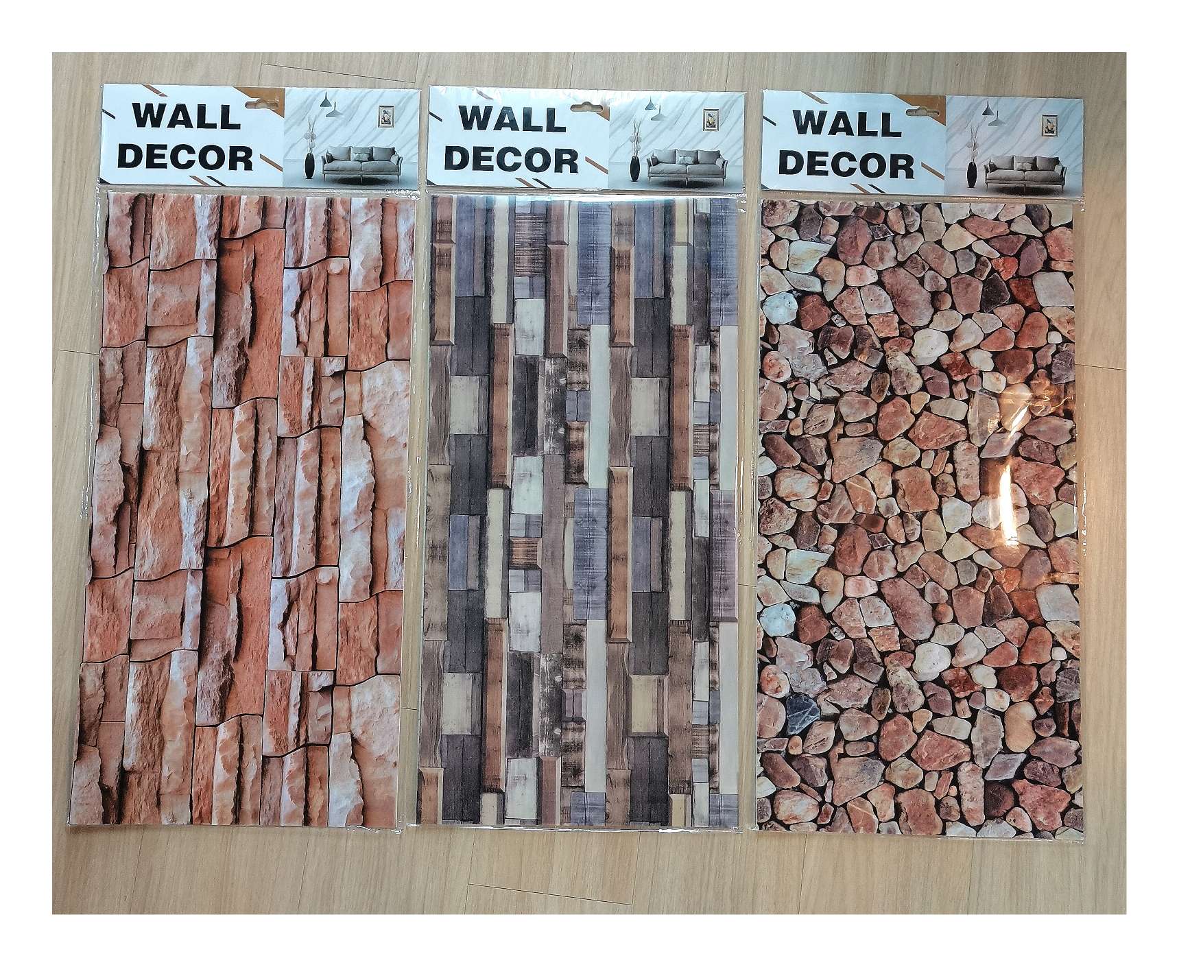 小雪纸品家饰贴饰墙贴 专业生产各种墙贴，PET大理石贴等各种花色详情4