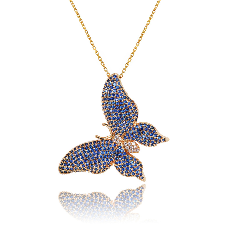 Wholesale and consignment of simple, individual and elegant collarbone chains with a European and American style and full diamond necklaces for trendy women detail image 1