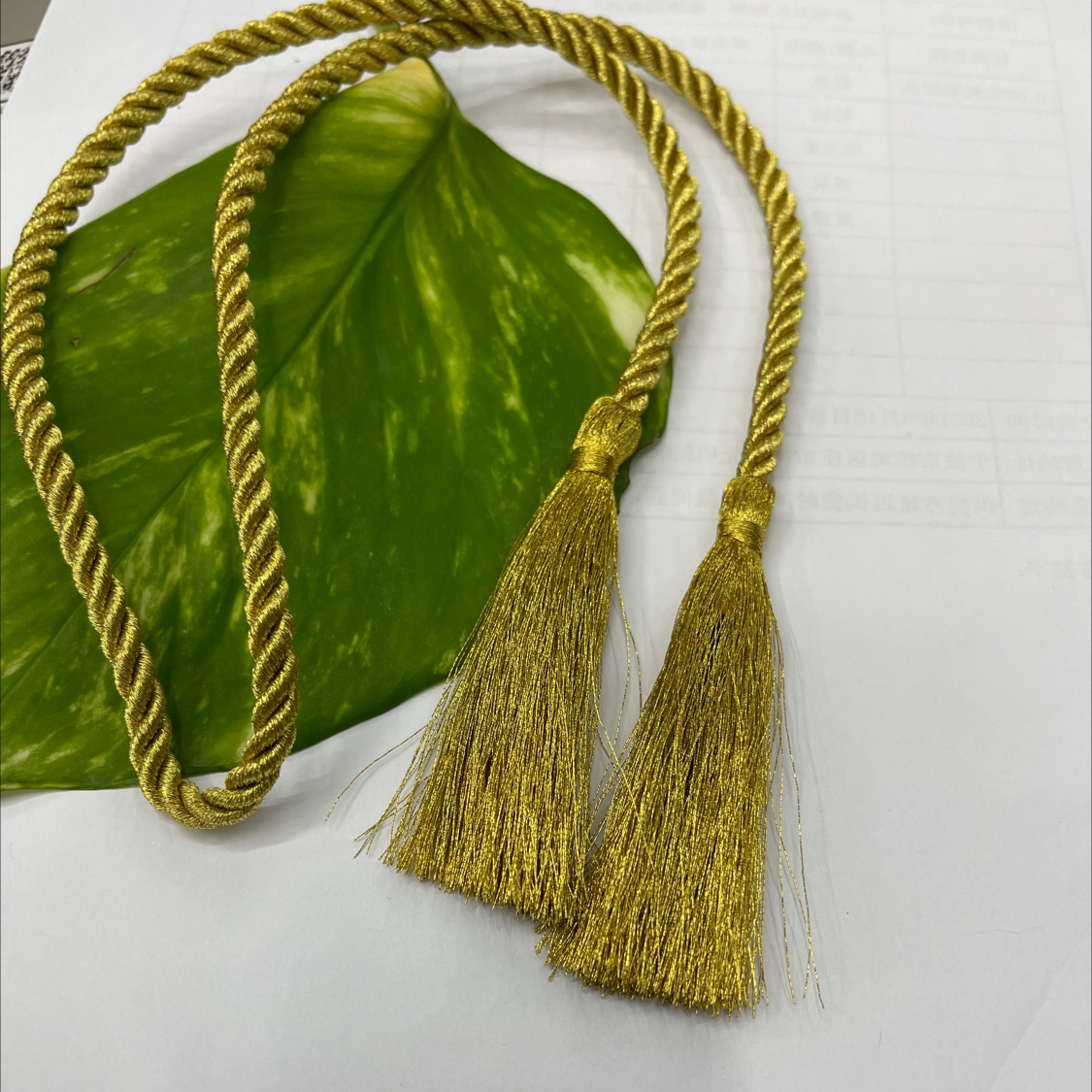 金丝绳子流苏挂须吊坠穗子礼品包装DIY辅料配件批发产品图