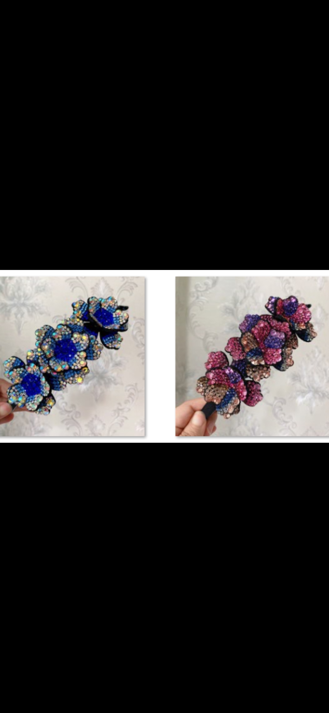 Explosive Three Flower Hair Tray Item Picture