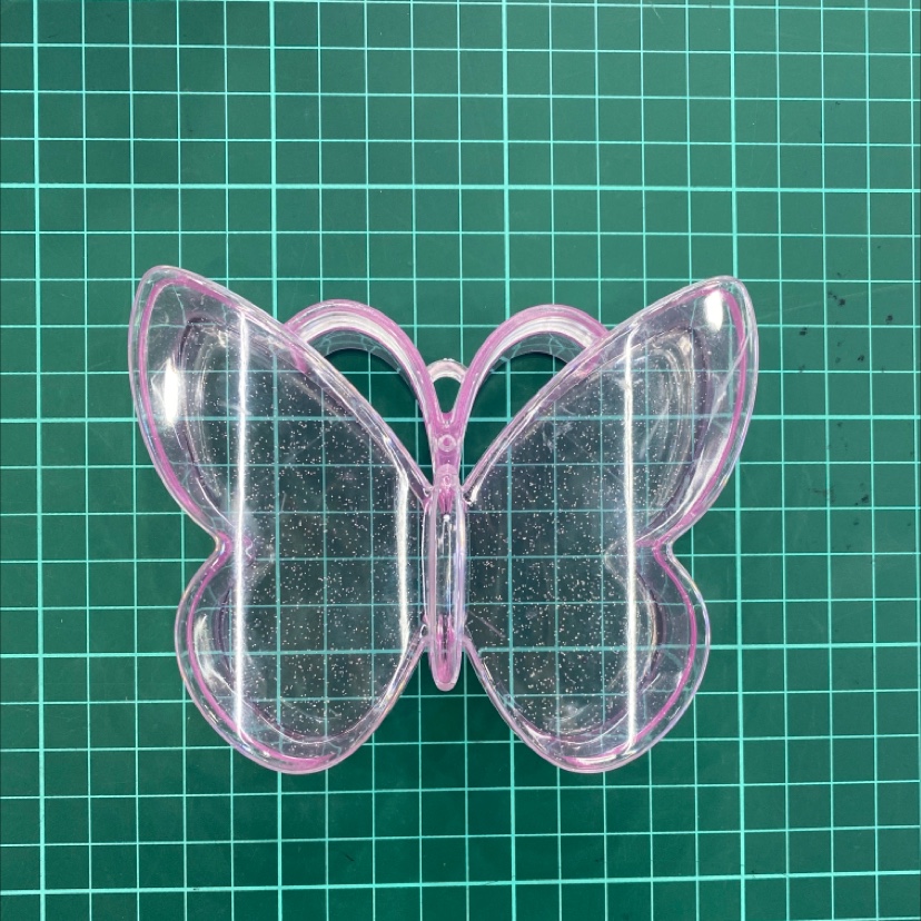 Circle storage Box Flash Foundation Butterfly