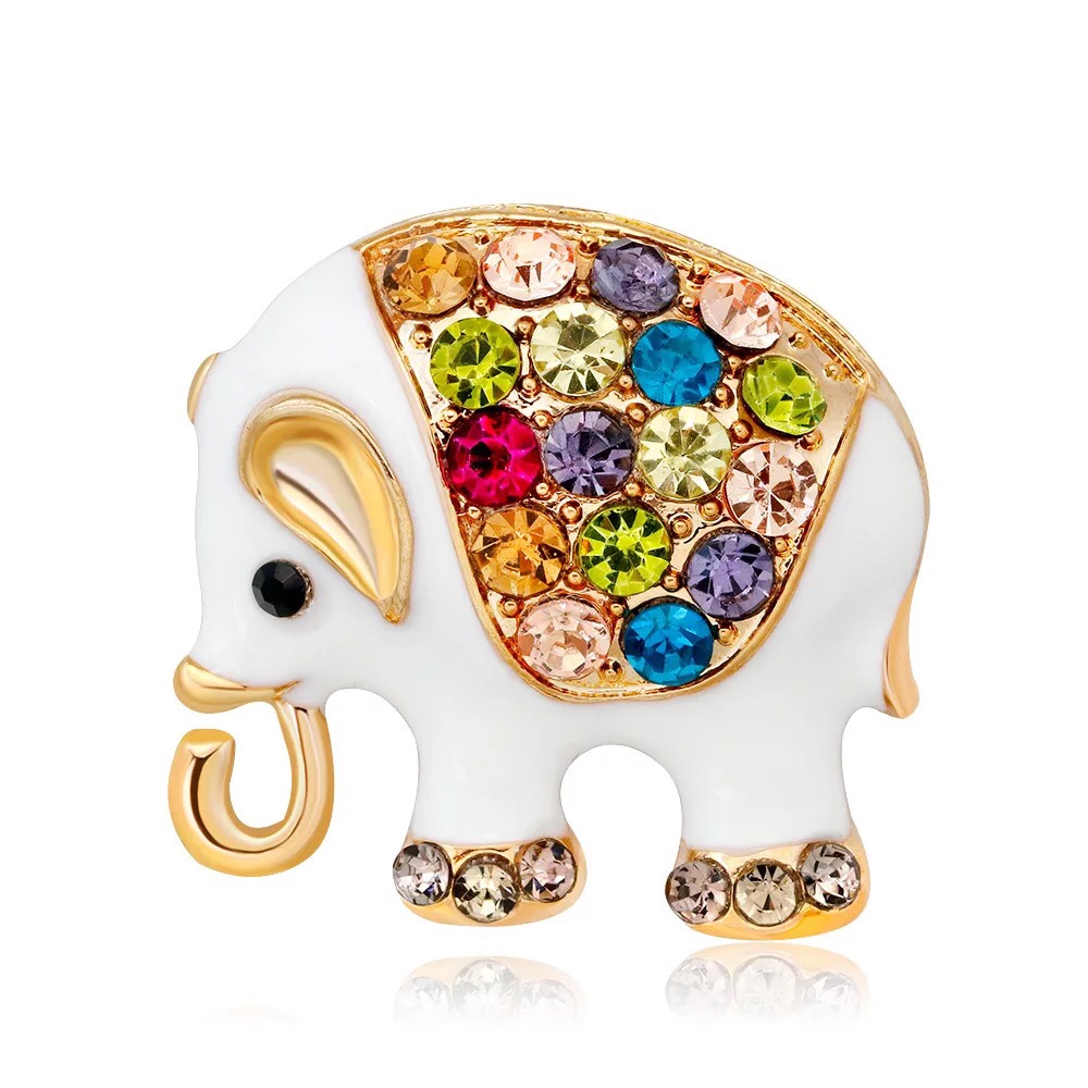 Elephant brooch