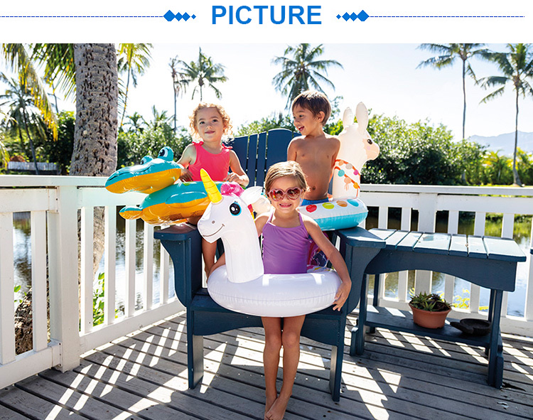 动物造型浮圈/水上玩具/儿童泳圈产品图