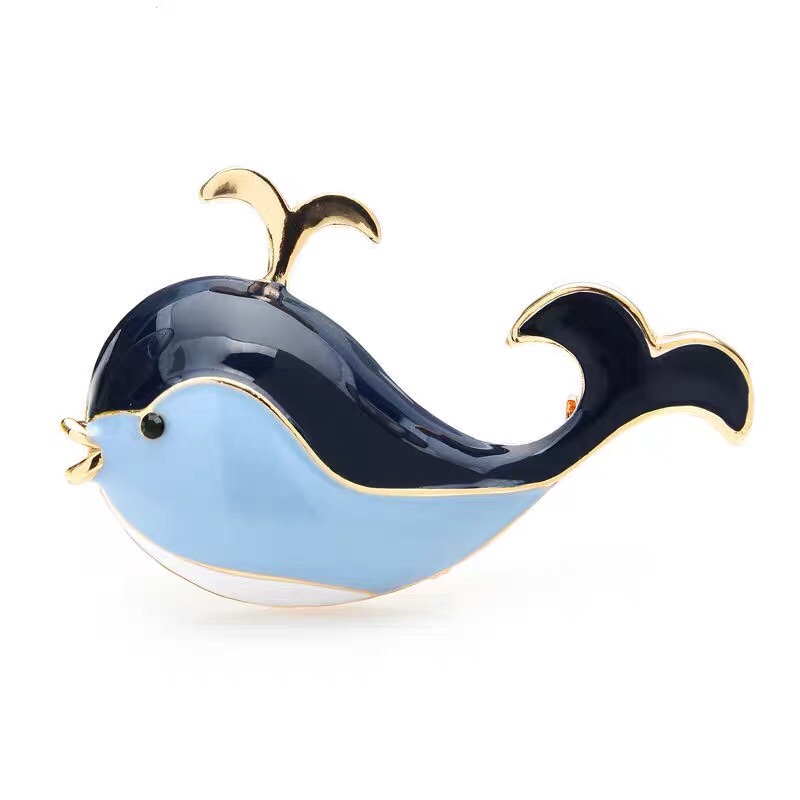 Dolphin brooch