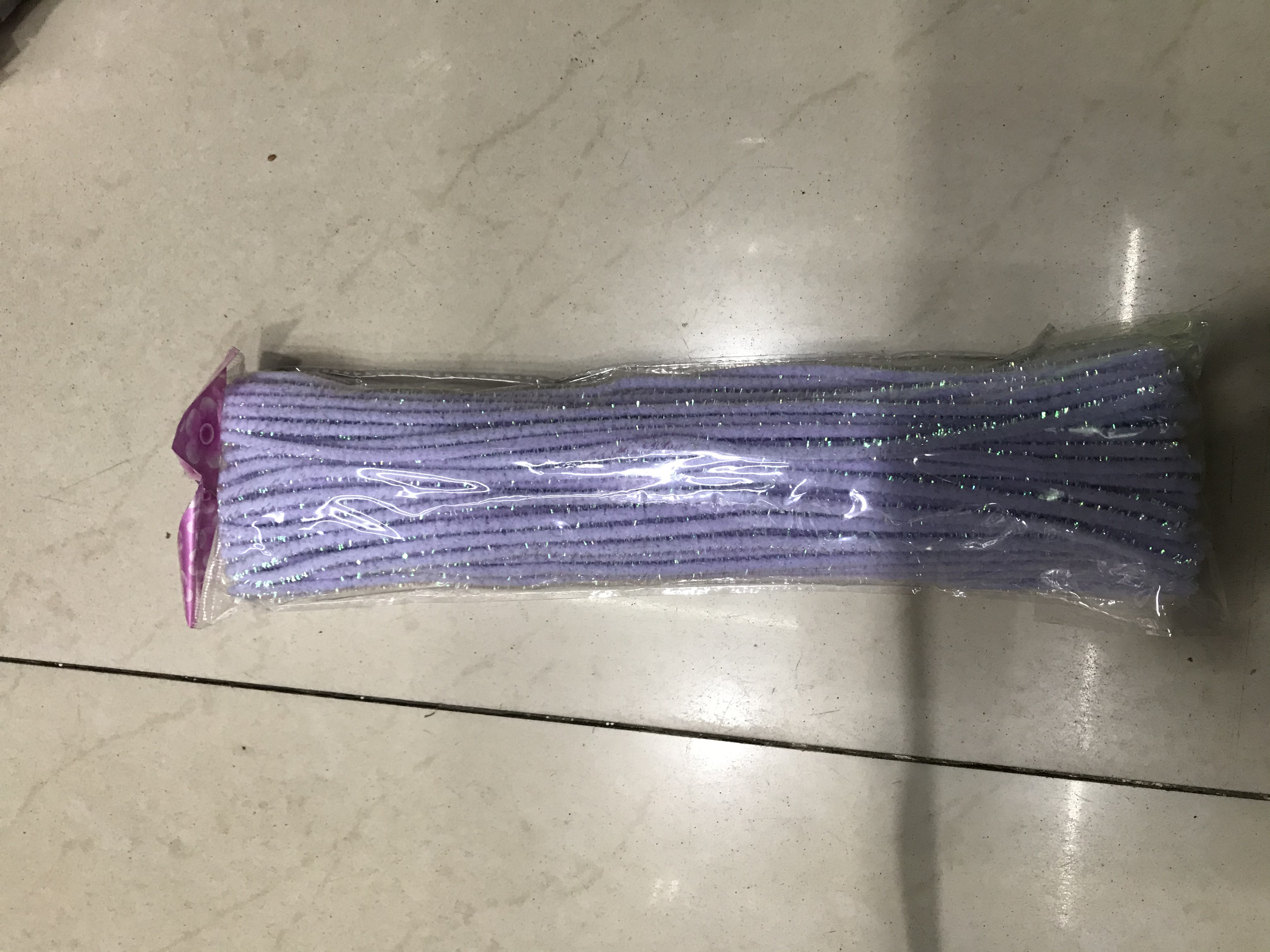 Elastic purple details Picture