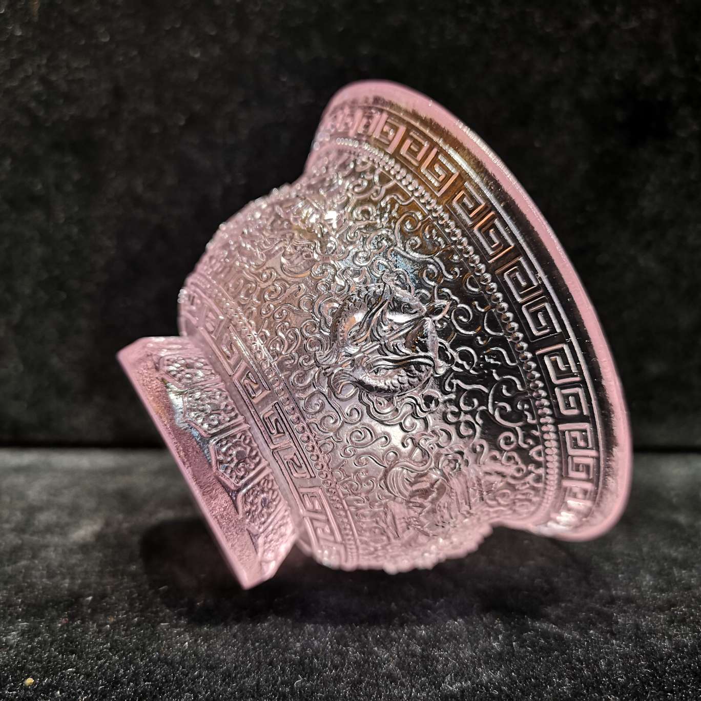 The seven-colored glazed offering bowl Item Picture