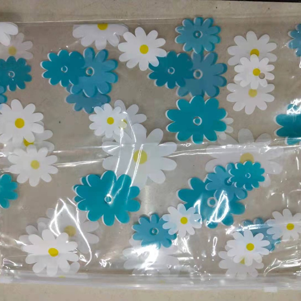 Daisy Scrub Zipper Bag 24*32