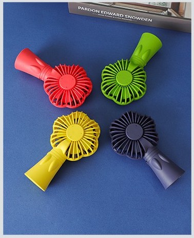 热销USB手持小风扇迷你便携发光大风力静音风扇厂货批发礼品定制风扇详情图6