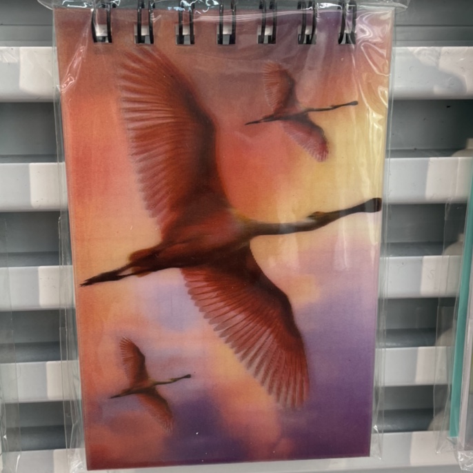 Flamingo red ring book