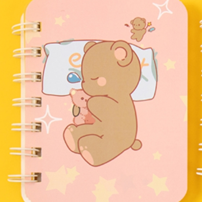 Bear pillow coil Ben full figure