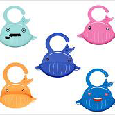 婴儿可爱硅胶围兜