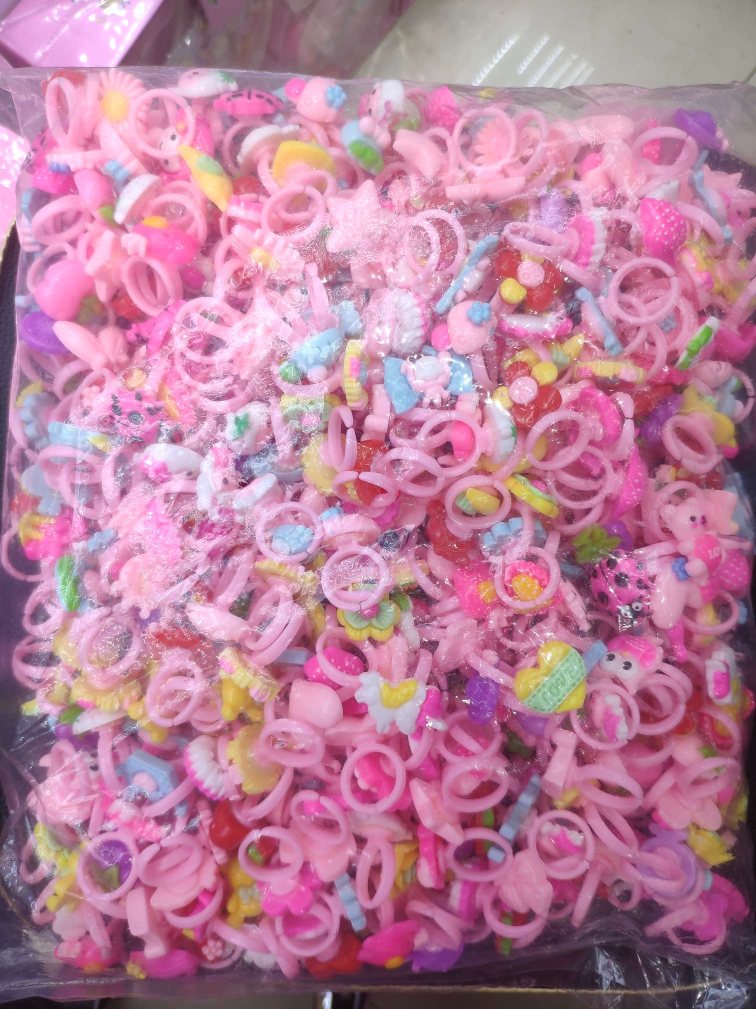 实色卡通戒指opp袋500个散装详情图3