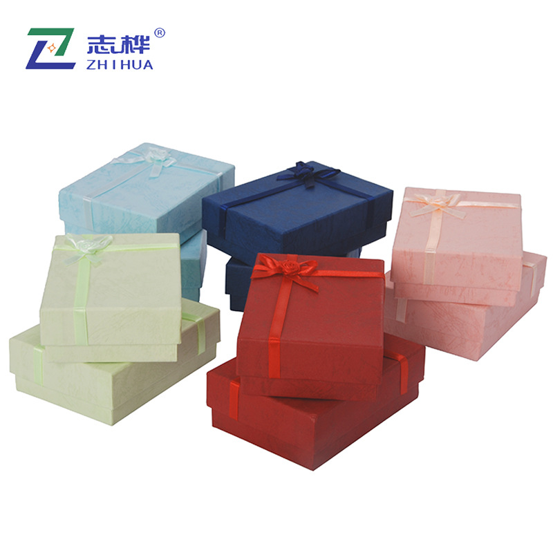 Zhihua packaging high quality Han Song paper paper box necklace box earrings box ring box jewelry gift box thumbnail