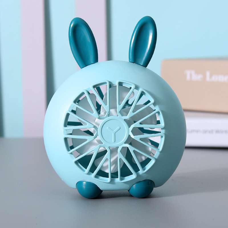 手持桌面小风扇USB充电卡通大风力静音便携桌面风扇多档可调夏季学生宿舍户外运动风扇厂货批发礼品定制详情图9