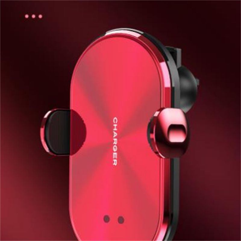 Smart vehicle-mounted mobile phone charging support mobile phone support wireless charging mobile phone charger 10W wireless charging smart magnet wireless quick charging