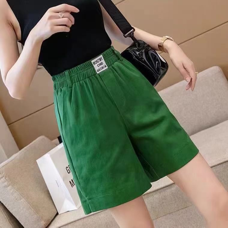 Casual pants green