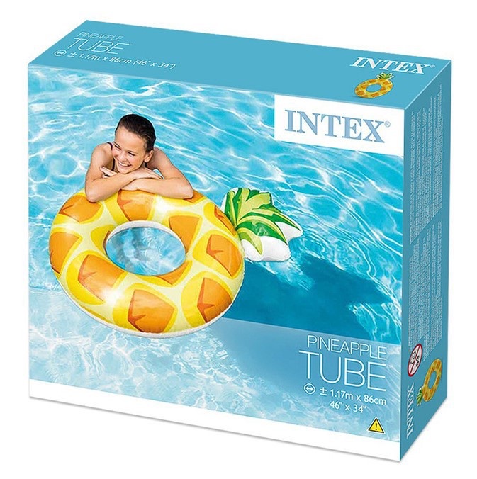INTEX 56266 菠萝泳圈水上辅助用品pvc详情图6