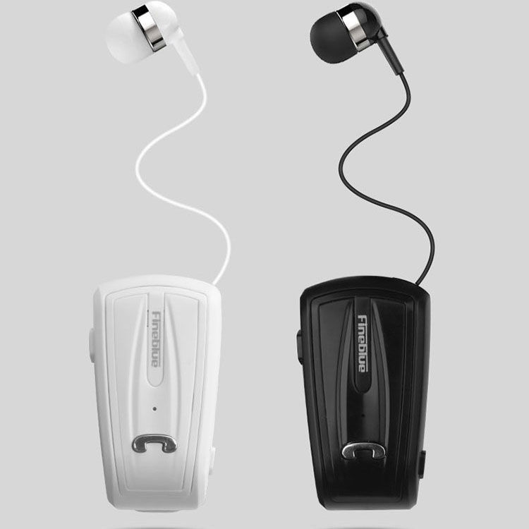 Wireless BM343 Bluetooth headphone business men's collar clip for driving riders