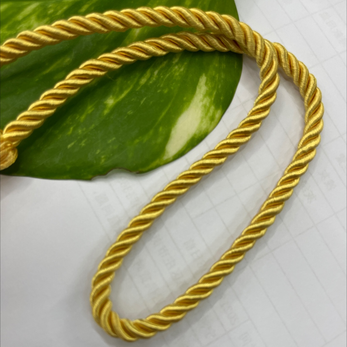 金黄绳子流苏挂须吊坠穗子礼品包装DIY辅料配件批发详情图4